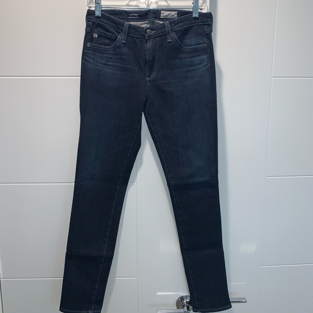 AG the prima mid rise cigarette jeans